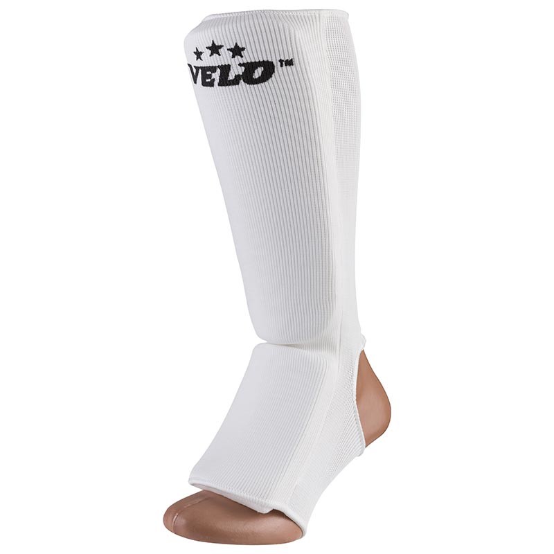 Защита ноги Velo, полиэстер, эластан, белый 1027, размер S, M, L,XL.