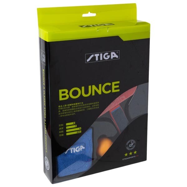 Ракетка для настільного тенісу Stiga Bounce 3*.