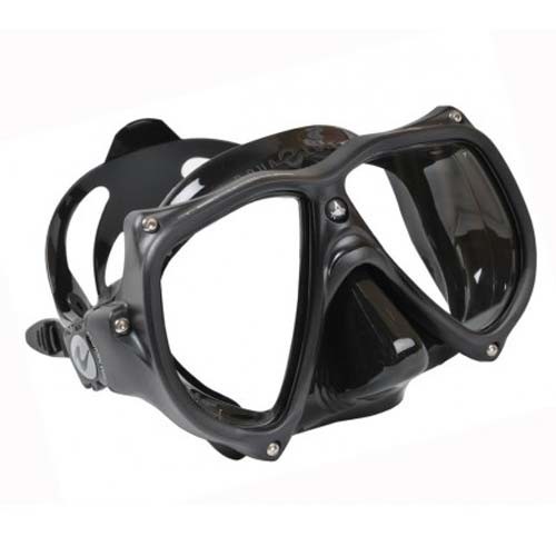 Маска Technika AquaLung, черный силикон.