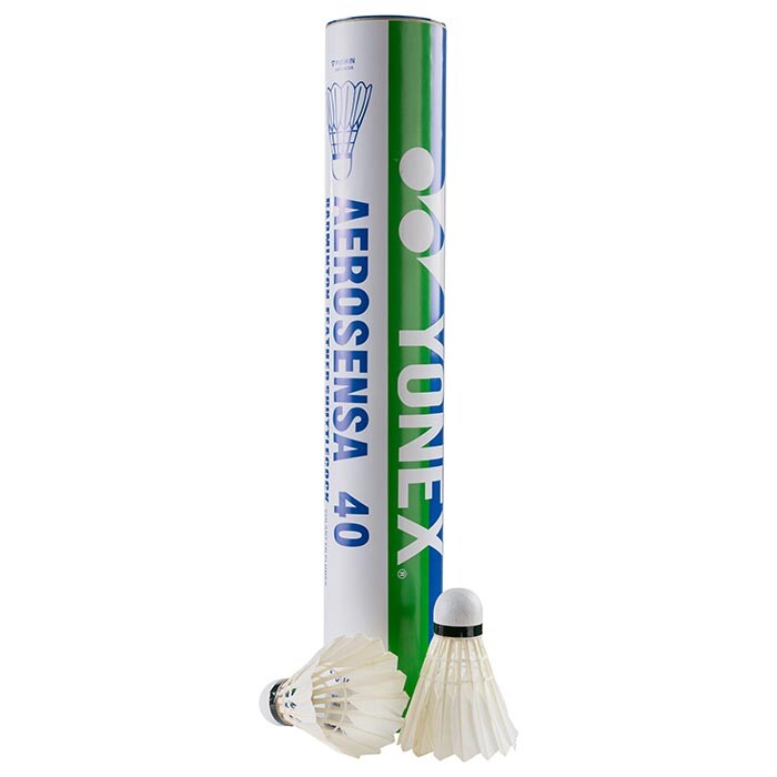 Воланы Yonex Aerosensa40 перьевые, 12шт.