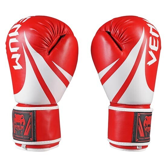 Боксерские перчатки Venum, DX, 8oz, красный. Уценка!