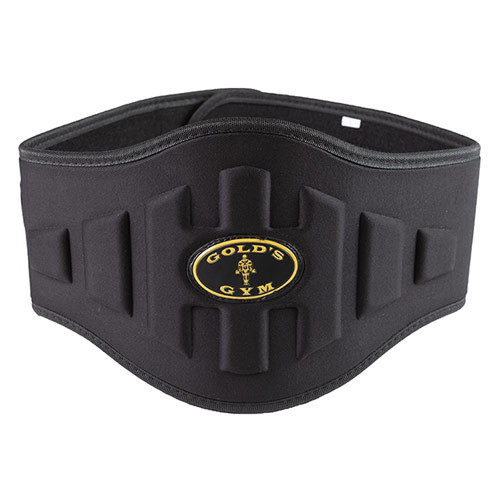 Пояс атлетический Polyfoam GoldGym 8"20см , размер L, ХL.
