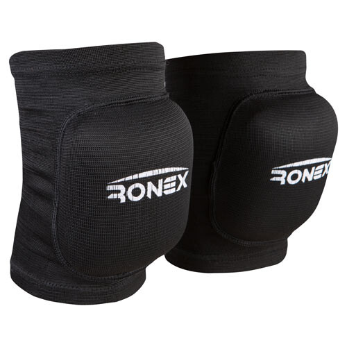 Наколенник волейбольный Ronex RX-075, черный, размер S,M, L.