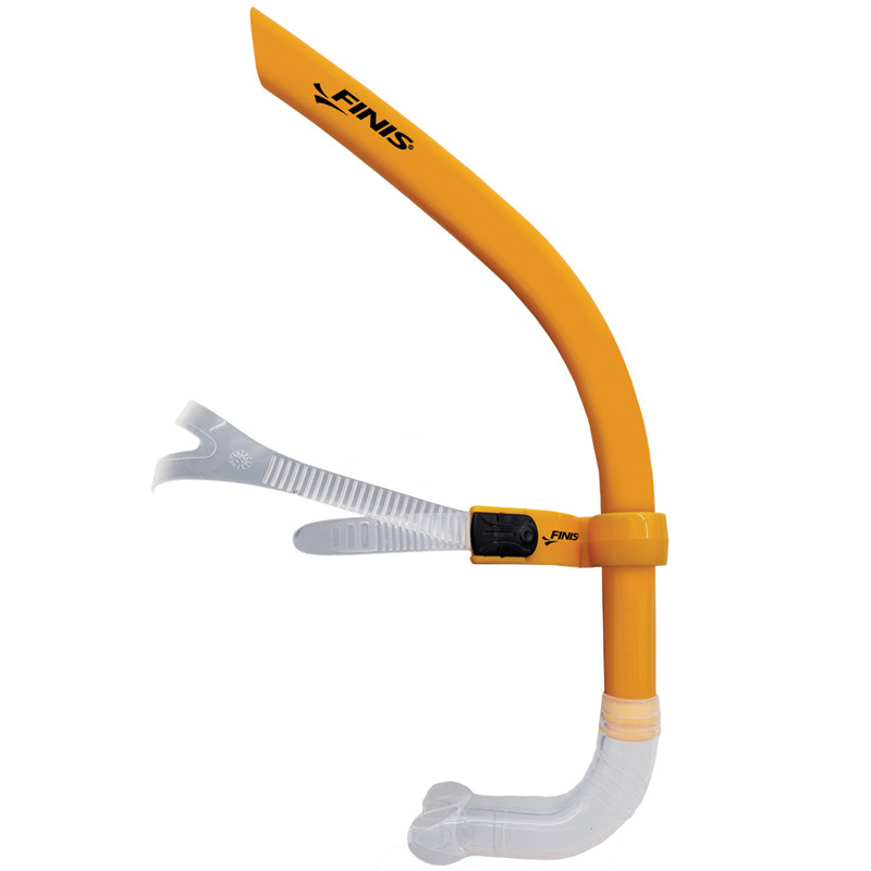 Трубка для плавания Glide Snorkel Sunset Orange Sr, Finis.