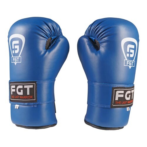Перчатки FGT KungFu, ММА, 355DX, Flex, S, M, синий