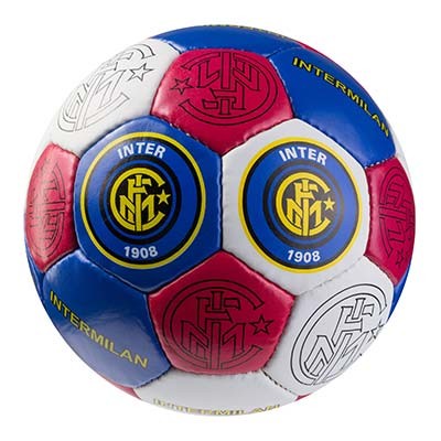 Мяч футбольный Grippy G-14 Inter Milan, красный/синий/белый. Скидка от 50 шт.