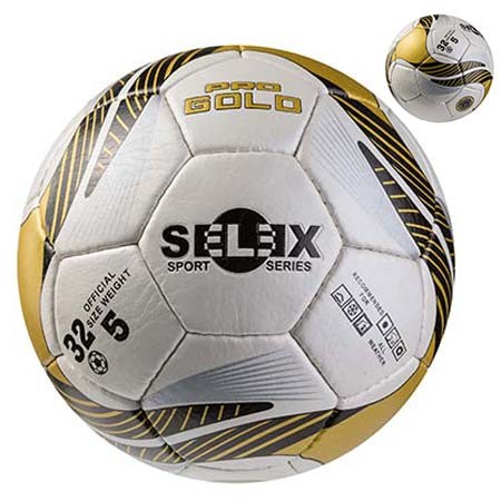 Мяч футбольный Grippy PRO GOLD Pearl, золото. Скидка от 50 шт.
