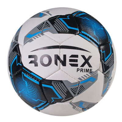 Мяч футбольный №4 Ronex Grippy Prime синий. Скидка на ящик.