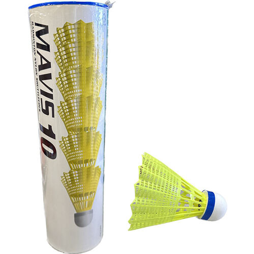 Воланы Yonex Mavis10 Profi, нейлон,  желтый, 6 шт.