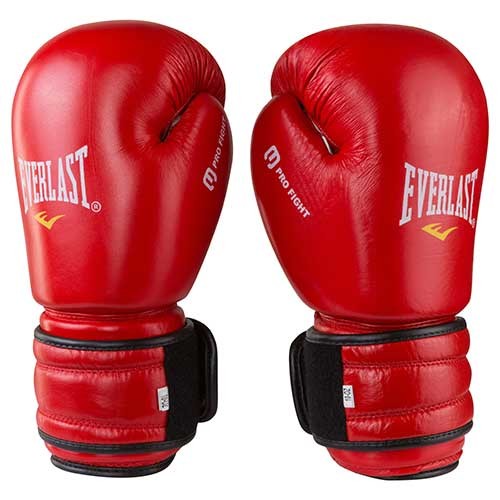 Боксерские перчатки EVER ProFight ( Bazari) 10oz,12oz, красный.