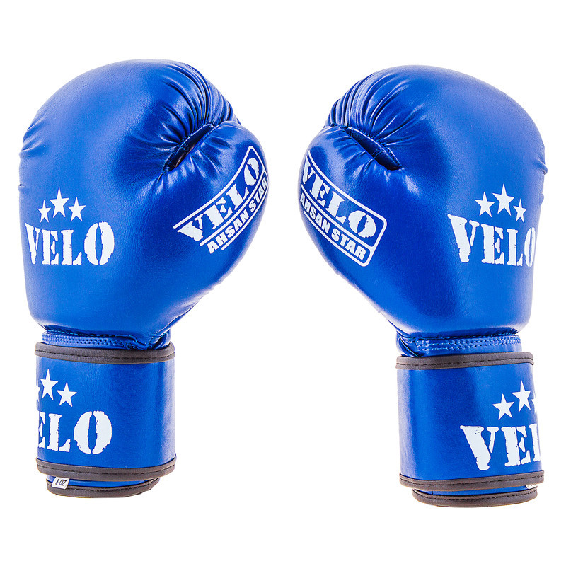 Боксерские перчатки Velo AhsanStarFlex (aiba mod) 8oz, синий.