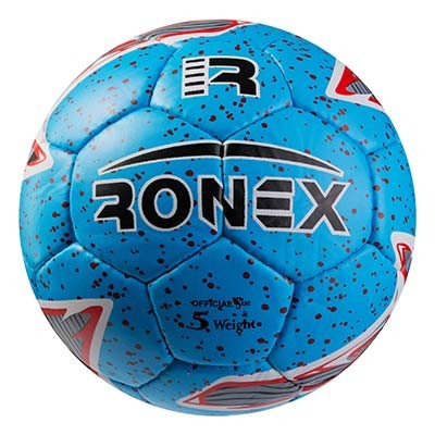 Мяч футбольный Grippy Ronex PM-62, голубой. Скидка от 50 шт.