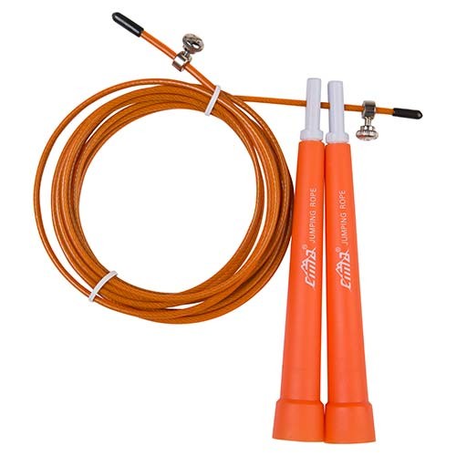 Скакалка для кроссфита Cima 3м, ручка PVC, красный.