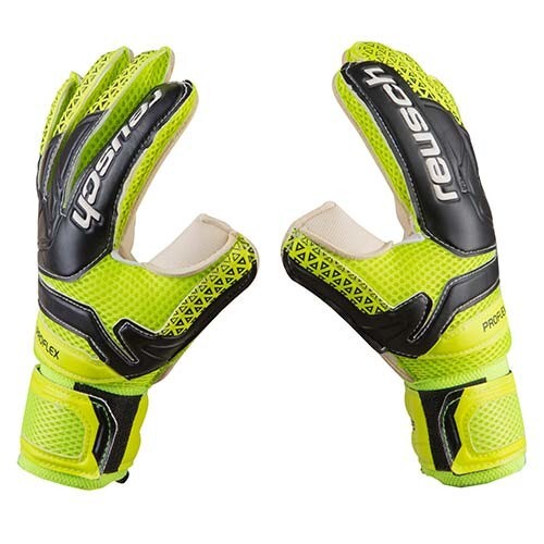 Вратарские перчатки Latex Foam REUSCH, салатовый, размер 7, 8, 9.