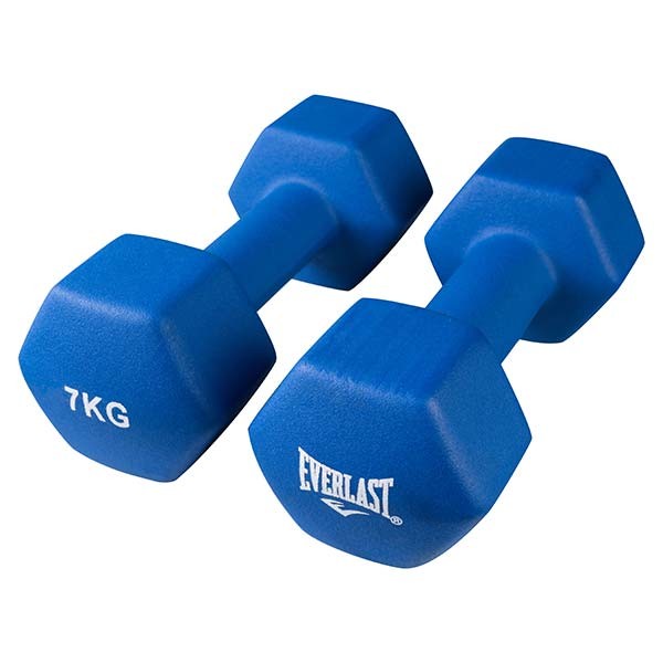 Гантелі Everlast, 7 кг х 2 шт, синій.