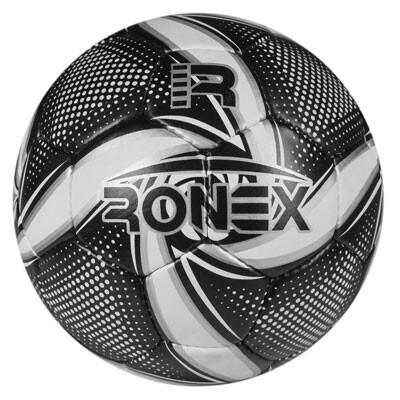Мяч футбольный Grippy Ronex PM-65, серый. Скидка от 50 шт.
