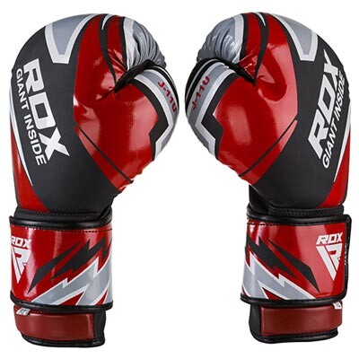 Боксерские перчатки D-X Giant, DX, 10oz,черно-красный