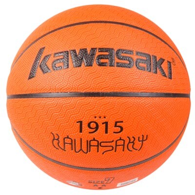 Мяч баскетбольный №7 PU, Kawasaki 1915, оранжевый 