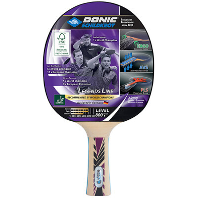 Ракетка для настольного тенниса Donic Legends 800 FSC.