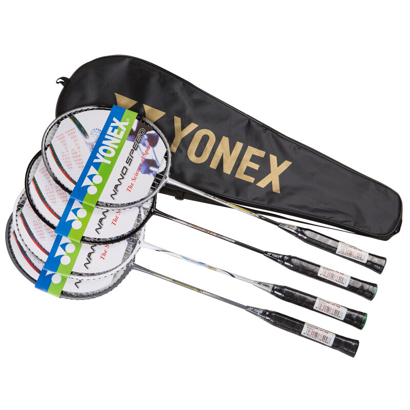 Бадминтон Yonex NanoSpeed, 2шт, чехол PU. Скидка от 50 комплектов.