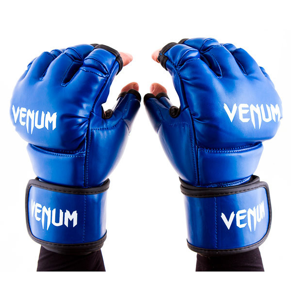Перчатки Venum MMA, 364 Flex, M, XL, синий .