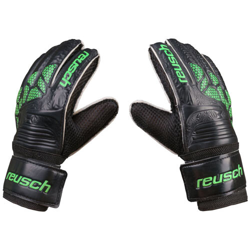 Вратарские перчатки Latex Foam REUSCH, зеленый, размер 6, 7,  8, 9.