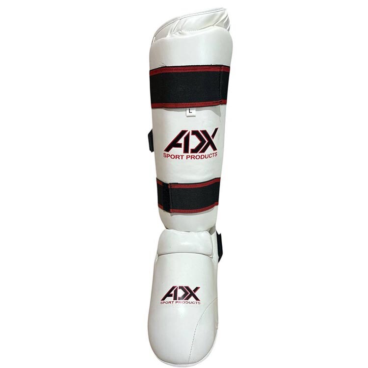 Защита ноги ADX, голень и стопа отдельно, размер L, белый.