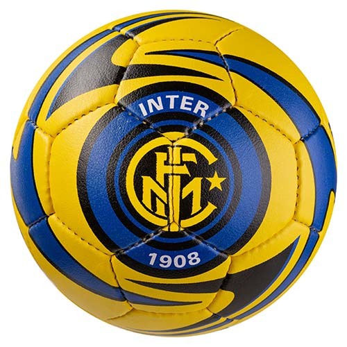 Мяч футбольный Grippy G-14 Inter Milan 2, желто/синий. Скидка от 50 шт.