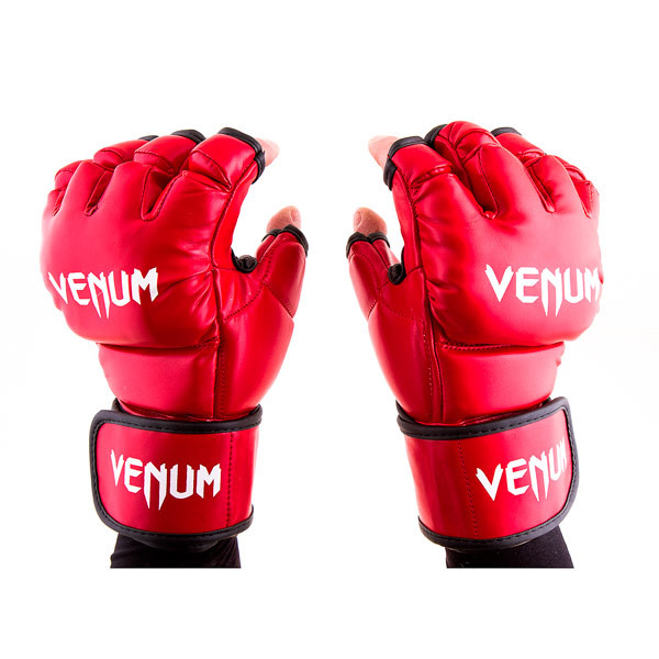 Перчатки Venum MMA, 364 Flex, S, M, L красный.