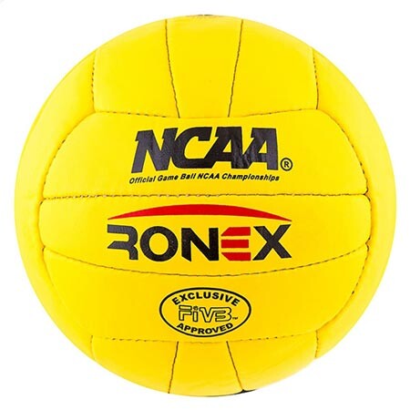 Мяч волейбольный Ronex Orignal Yellow Grippy. Скидка на ящик.