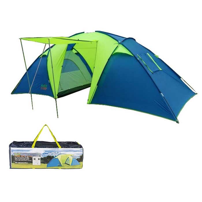 Палатка 6-ти местная GreenCamp 1002.