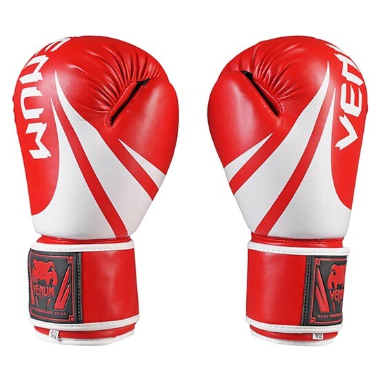 Боксерські рукавички Venum, DX, 8oz,10oz,12oz,14oz, червоний.
