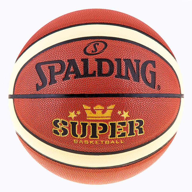 Мяч баскетбольный №7 PU, Spal, Super (полоса).
