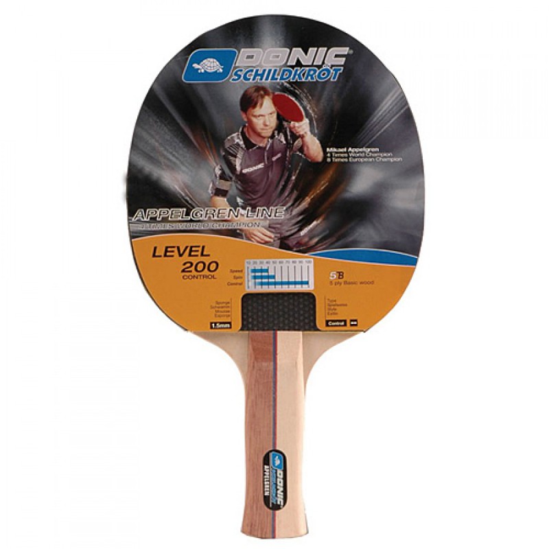 Ракетка для настольного тенниса Donic Appelgren Line 200.