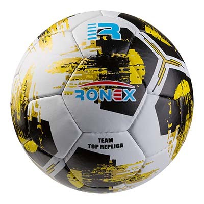 Мяч футбольный Grippy Ronex AD-21, желтый. Скидка от 50 шт.