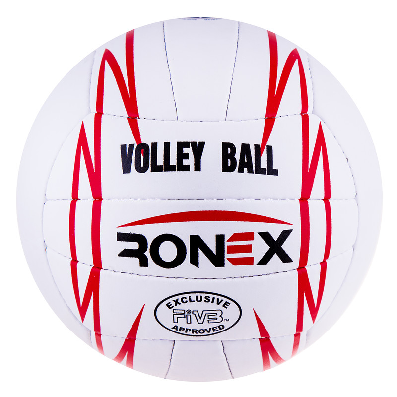 Мяч волейбольный Ronex Orignal Grippy Red/Black. Скидка на ящик.