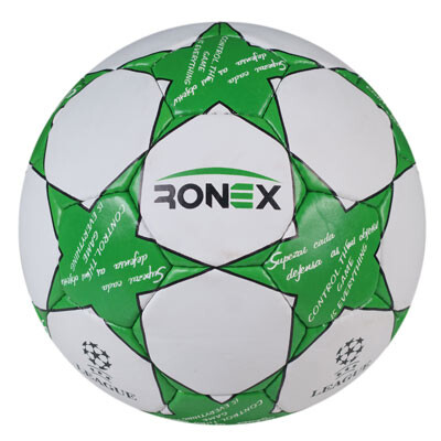 Мяч футбольный Grippy Ronex FN2, зеленый. Скидка от 50 шт.