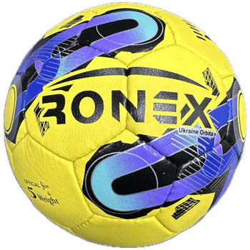 Мяч футбольный Grippy Ronex Ukraine Orbita. Скидка от 50 шт.