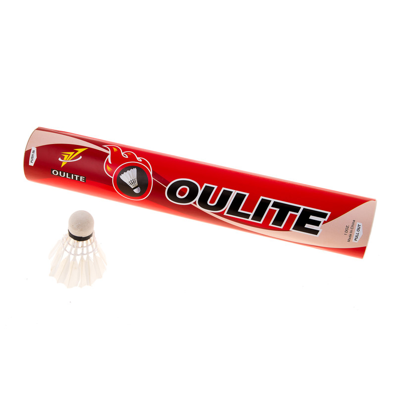 Воланы Oulite перьевые, 12шт