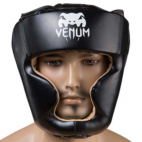Шлем Venum, Flex,  S, М, L, XL, черный.