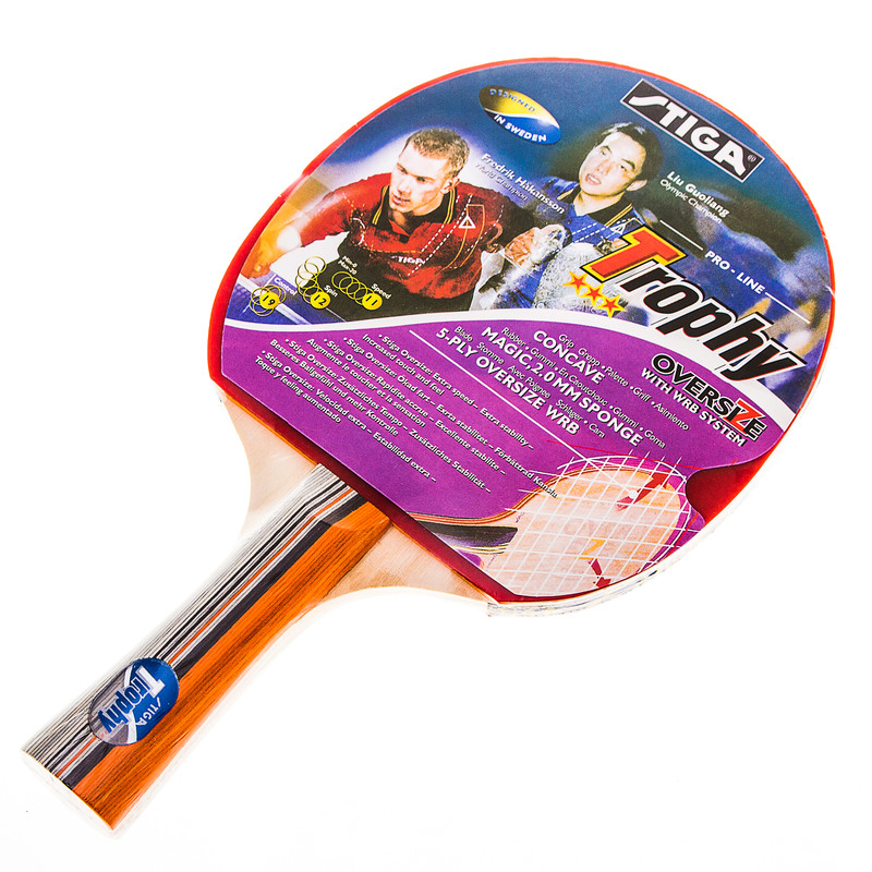Ракетка для настольного тенниса Stiga Trophy 3*.