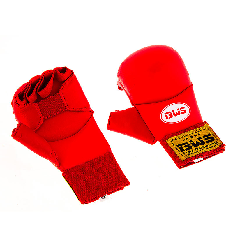 Накладки для карате BWS4008, S, М червоний.