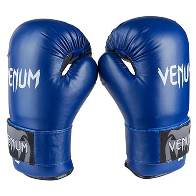 Перчатки Venum KungFu, ММА, 355 Flex, S, M, L, синий.