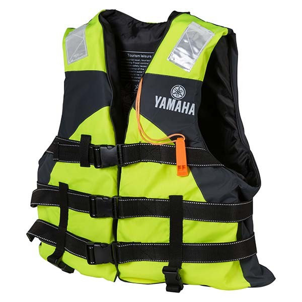 Страховочный жилет Yamaha, размер S, M, L, XL, 2XL, салатовый. 