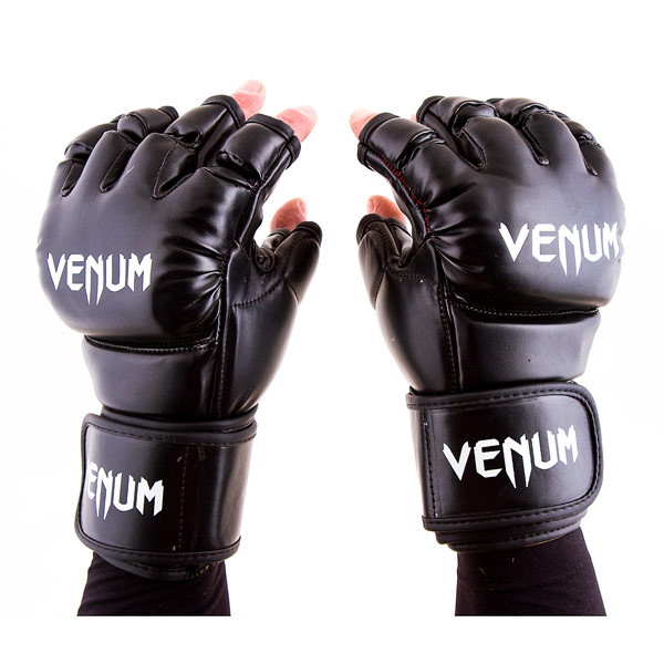 Перчатки Venum MMA, 364 Flex, S, M, L, XL, черный