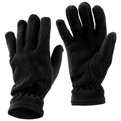 Тактические перчатки, флис, размер уника L/XL, цвет черный.