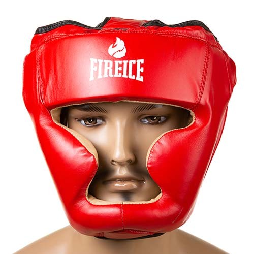 Шлем Fire&Ice - 475 Flex,  M, L красный.