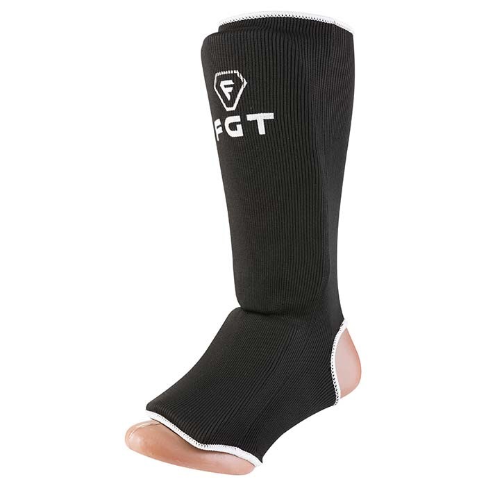 Защита ноги FGT, полиэстер, эластан, черный, размер XS, S, M, L, XL.