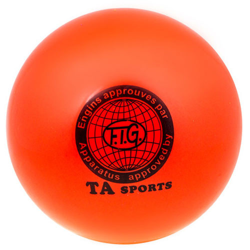 Мяч гимнастический TA SPORT, оранжевый