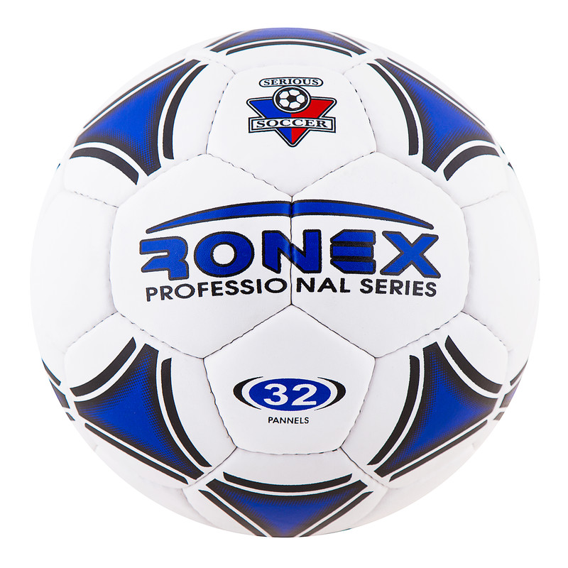 Мяч футбольный Grippy Ronex Professional, синий. Скидка от 50 шт.